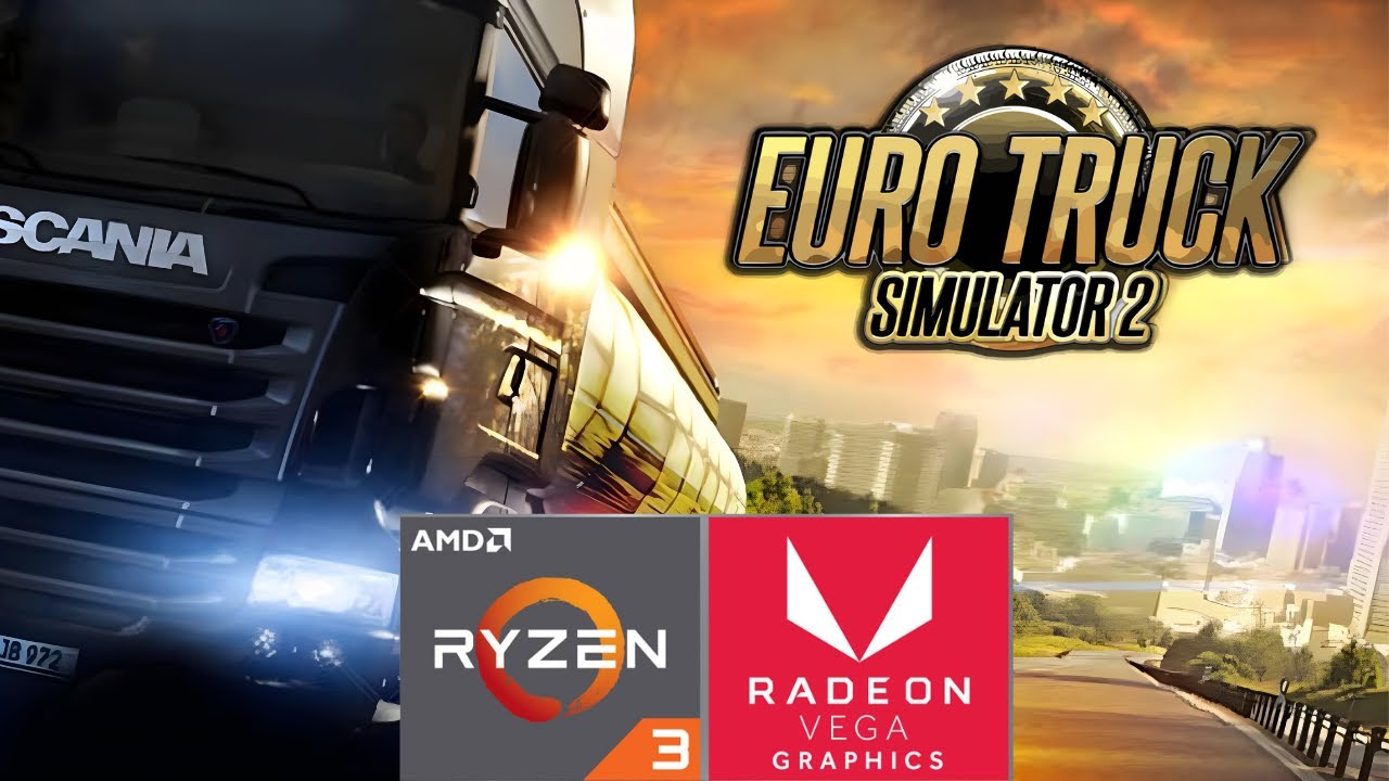 EURO TRUCK SIMULATOR 2 en Ryzen 3 3200G
