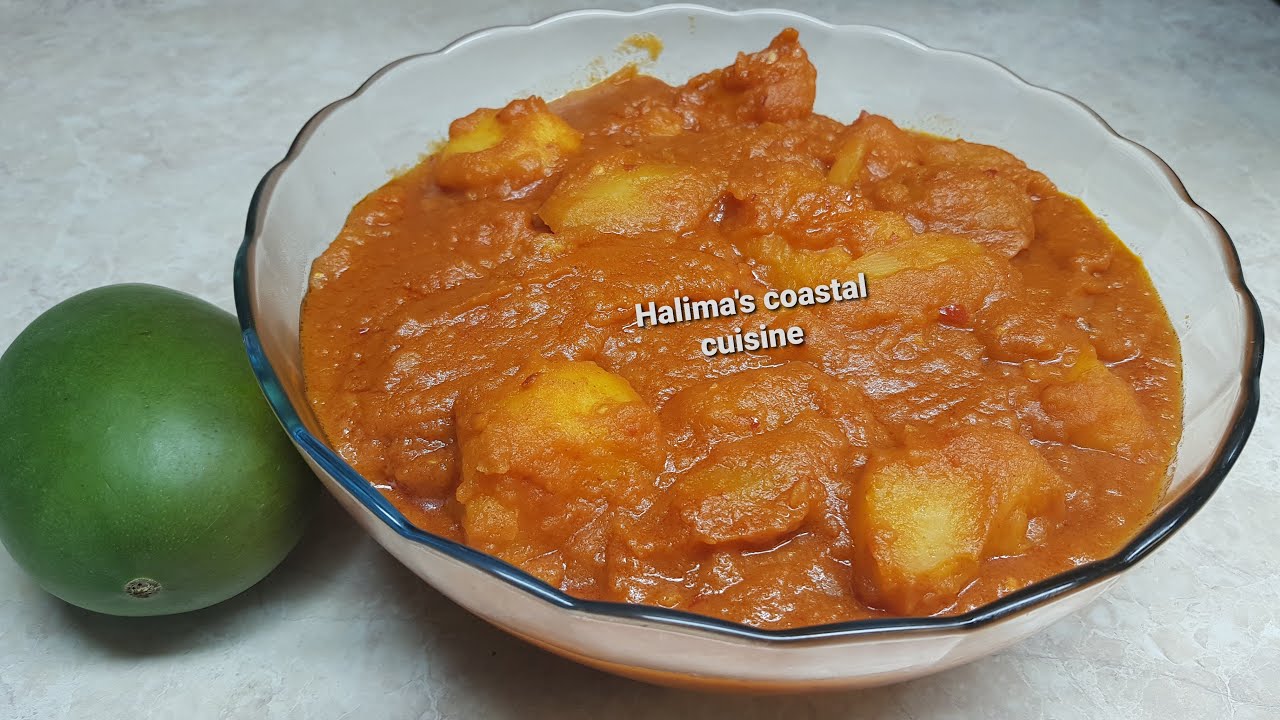 POTATOES WITH SOUR MANGO /FRIES POTATOES /JINSI YA KUPIKA MBATATA /VIAZI VYA ROJO