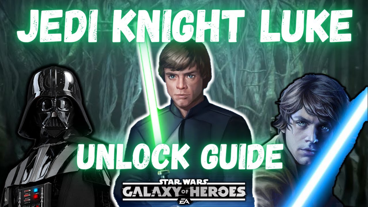 Jedi Knight Luke Hero's Journey - Unlock Guide