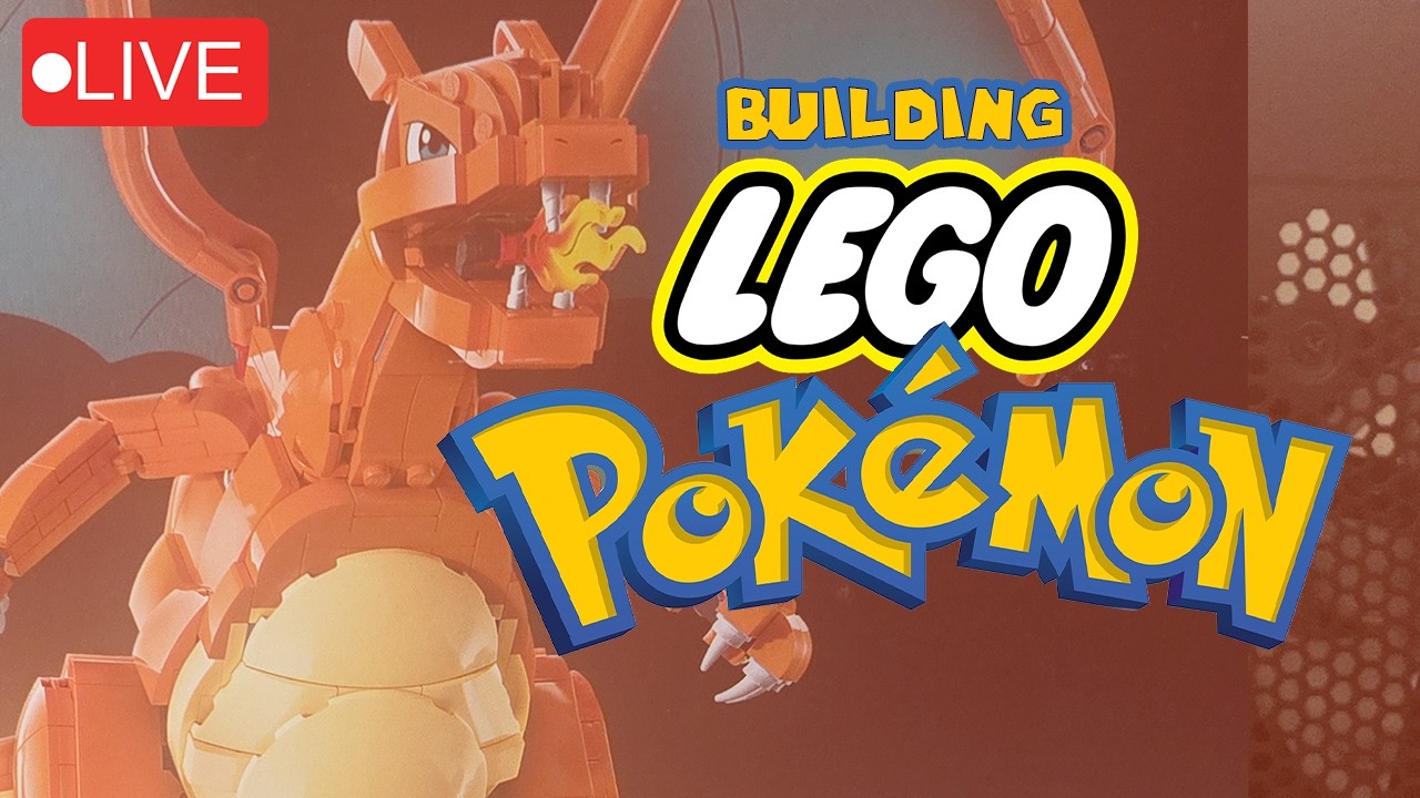 LIVE! LEGO Charizard! | Cozy Stream and Chat Pt3
