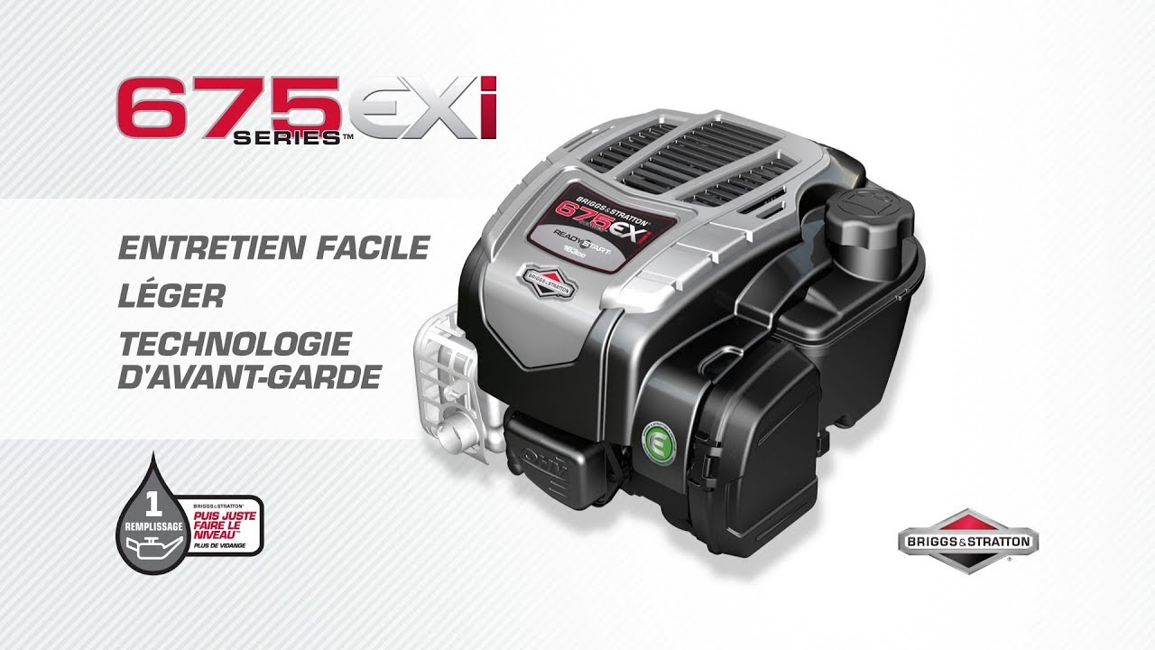 Le moteur BRIGGS & STRATTON 675EXi s&eacute;ries