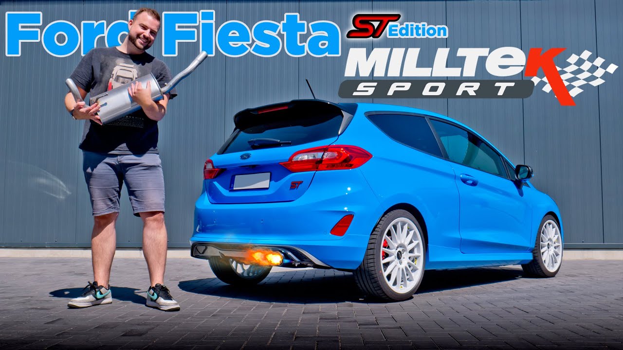 Ford Fiesta ST MILLTEK Auspuff – dB Messung + Einbau! Wie wird das die Polizei finden?