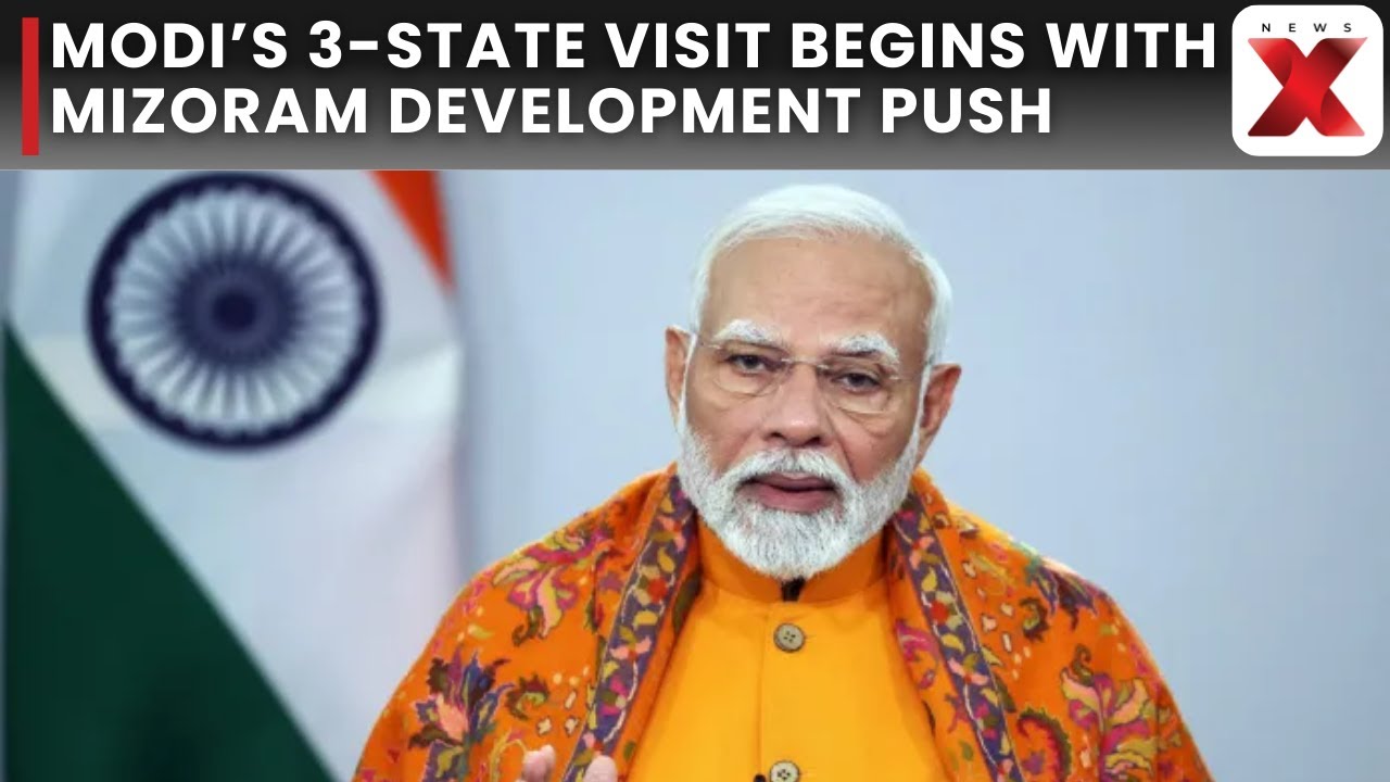 PM Modi Begins 3-State Northeast Tour, First Stop Mizoram on 13 September | NewsX