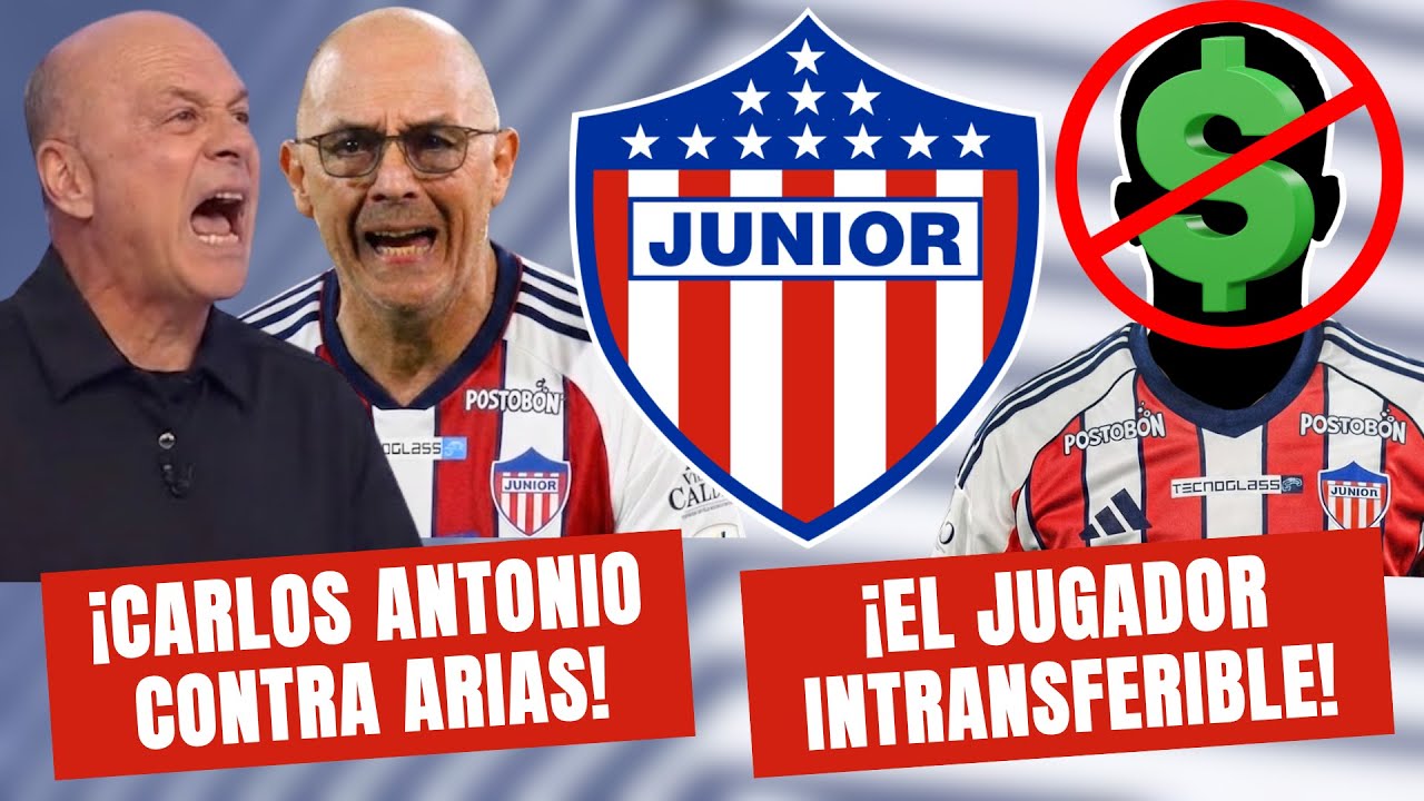 ¡CARLOS ANTONIO VÉLEZ VS EL DT! ¡INTRASFERIBLE EN JUNIOR! ¿Dimayor Está en Contra? | #100Tiburon
