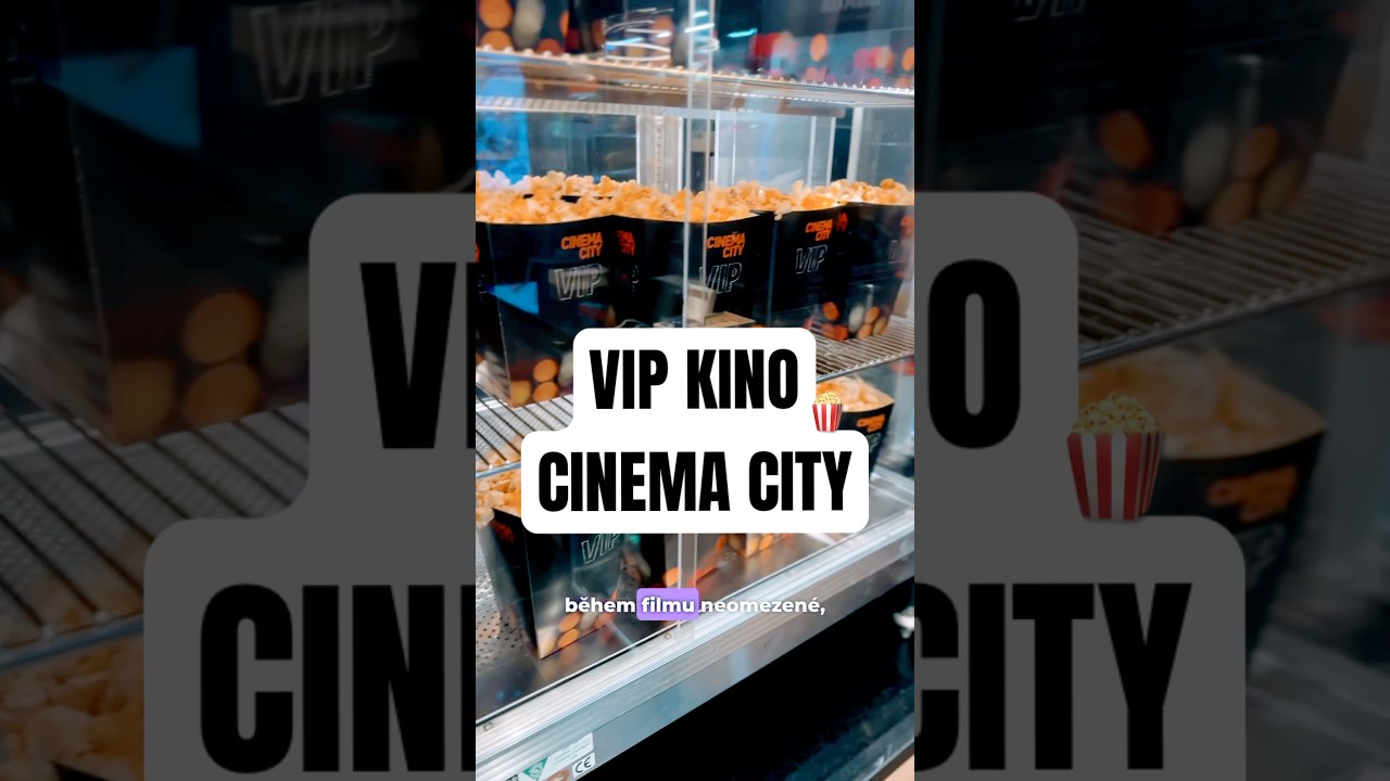 VIP kino na Chodově Cinema City🍿🔝