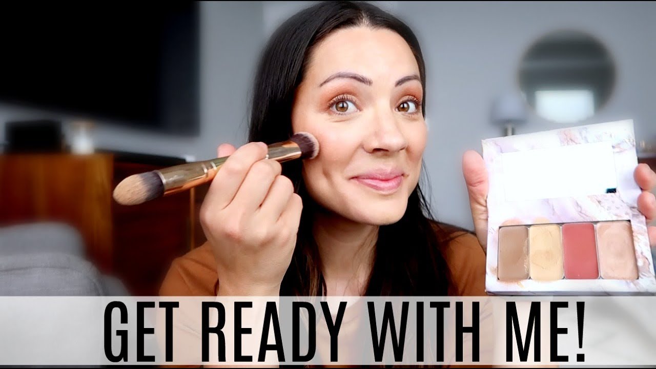 GET READY WITH ME | MASKCARA BEAUTY INTRO. AND TUTORIAL!