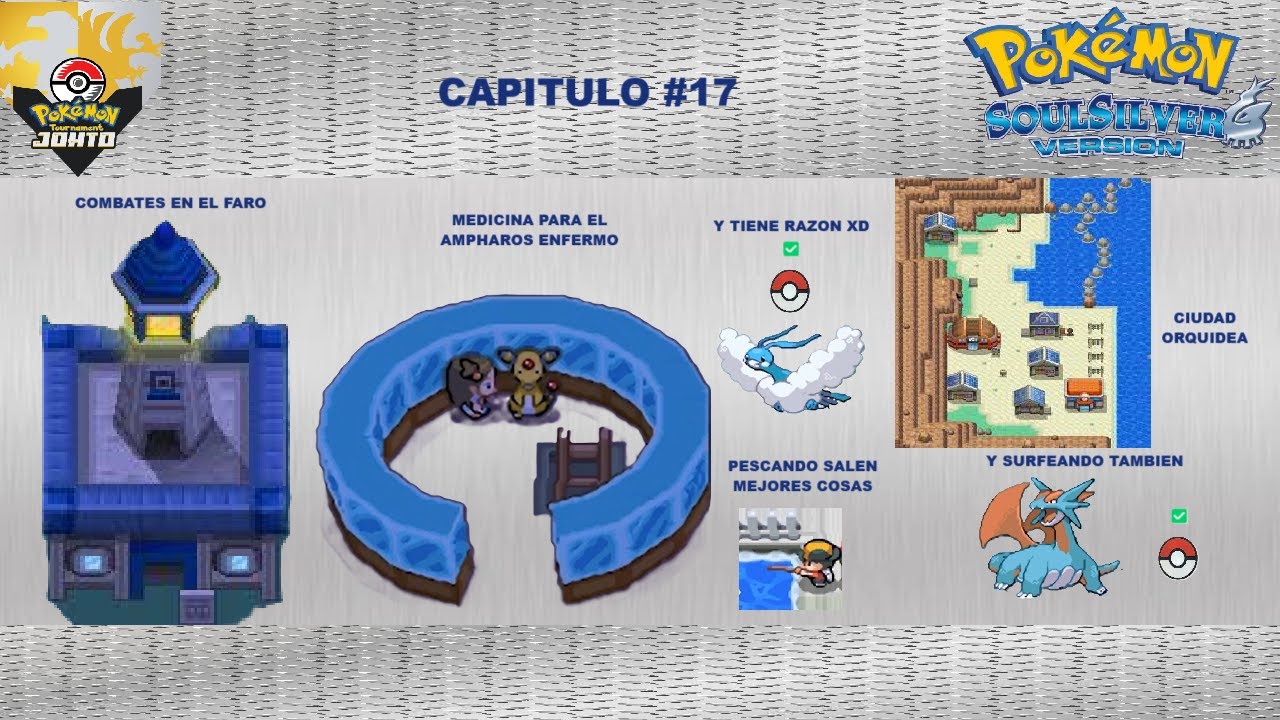 Pokemon Johto Tournament Cap.17  // Adrenalina rumbo a ciudad orquidea