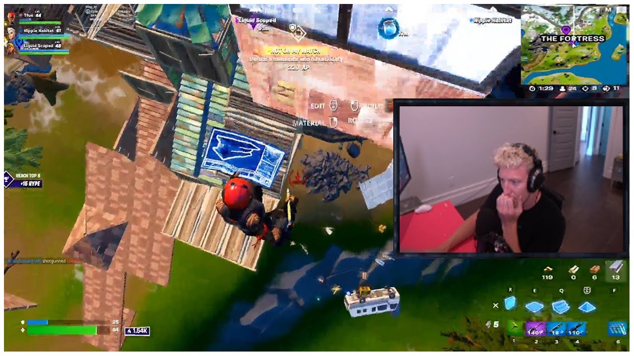 Tfue Is Still Getting Used To Building Being Back...