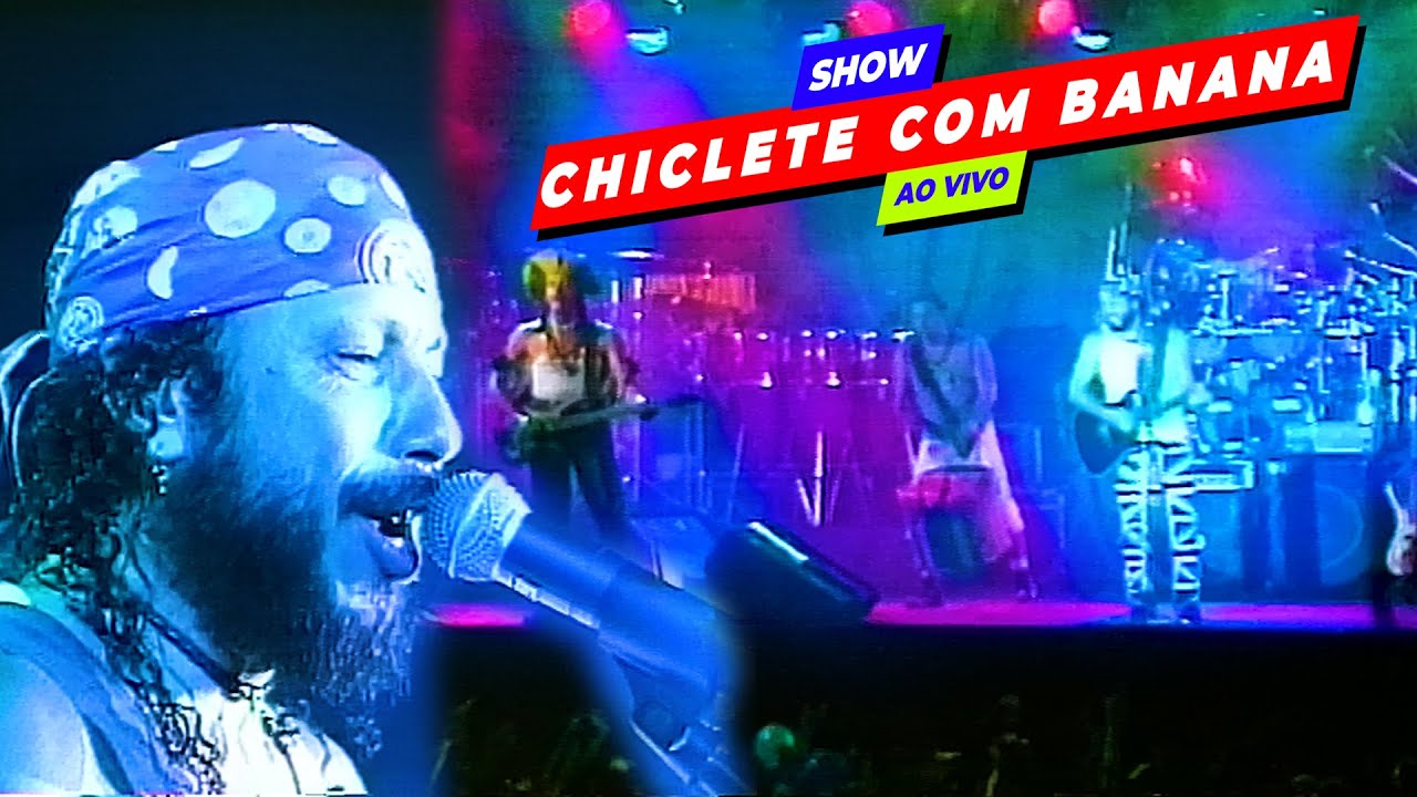 SHOW RARISSÍMO ao VIVO do CHICLETE COM BANANA 1996 PARTE 02