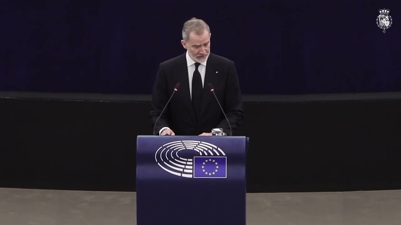 Palabras de S.M. el Rey ante la Sesión Plenaria del Parlamento Europeo
