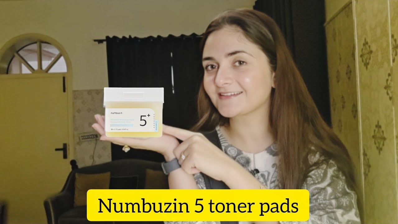 Numbuzin 5 concentrated toner pads || niacinamide concentrated pads || korean toning pads 