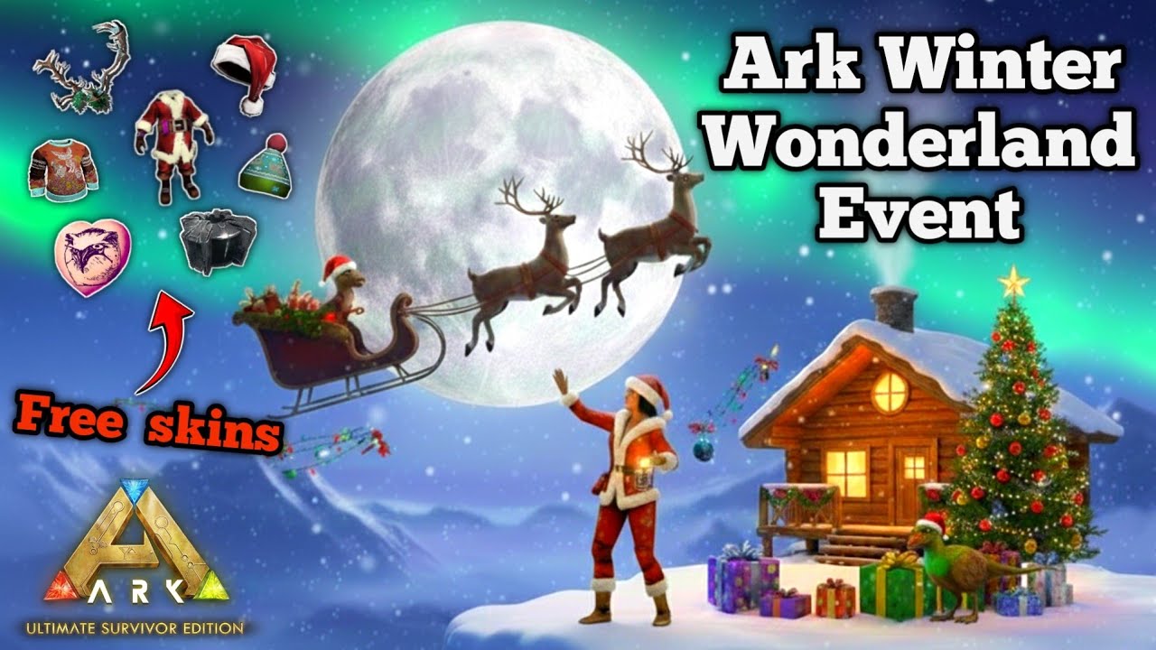 DON’T MISS THIS! Ark Winter Wonderland Event Free Gifts And More In Ark Mobile