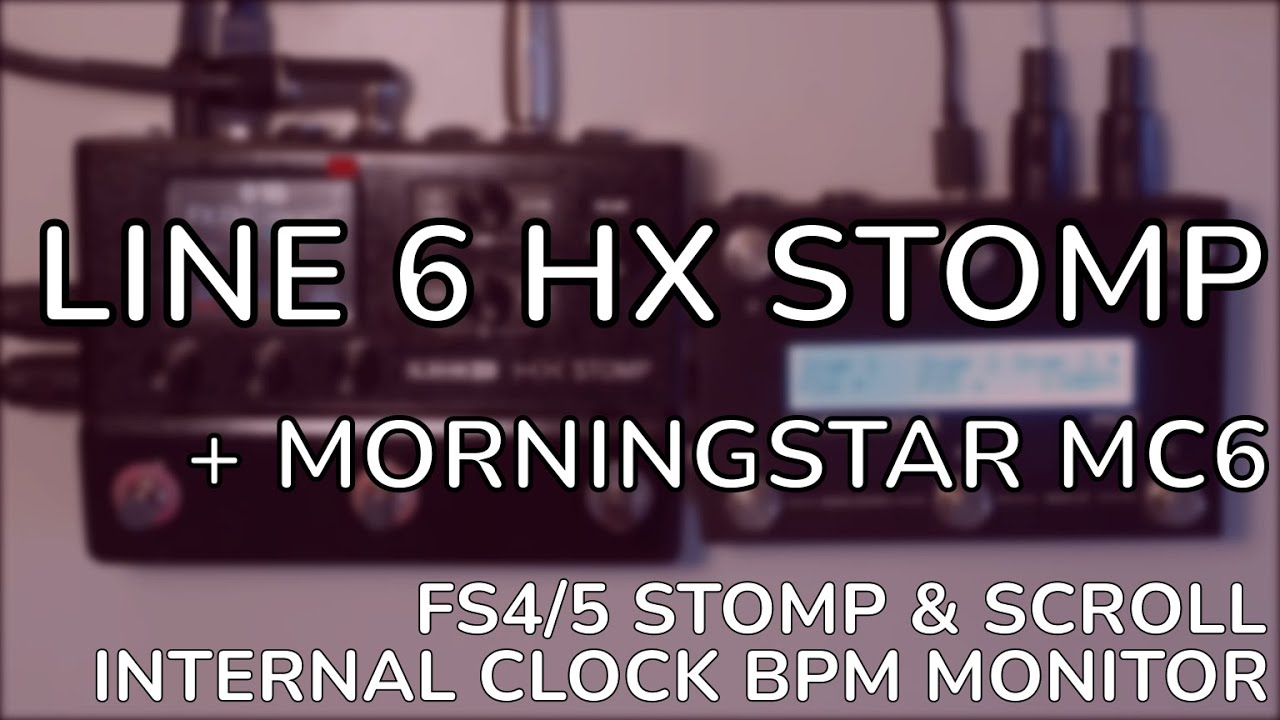 Elegant solutions for HX Stomp + MC6