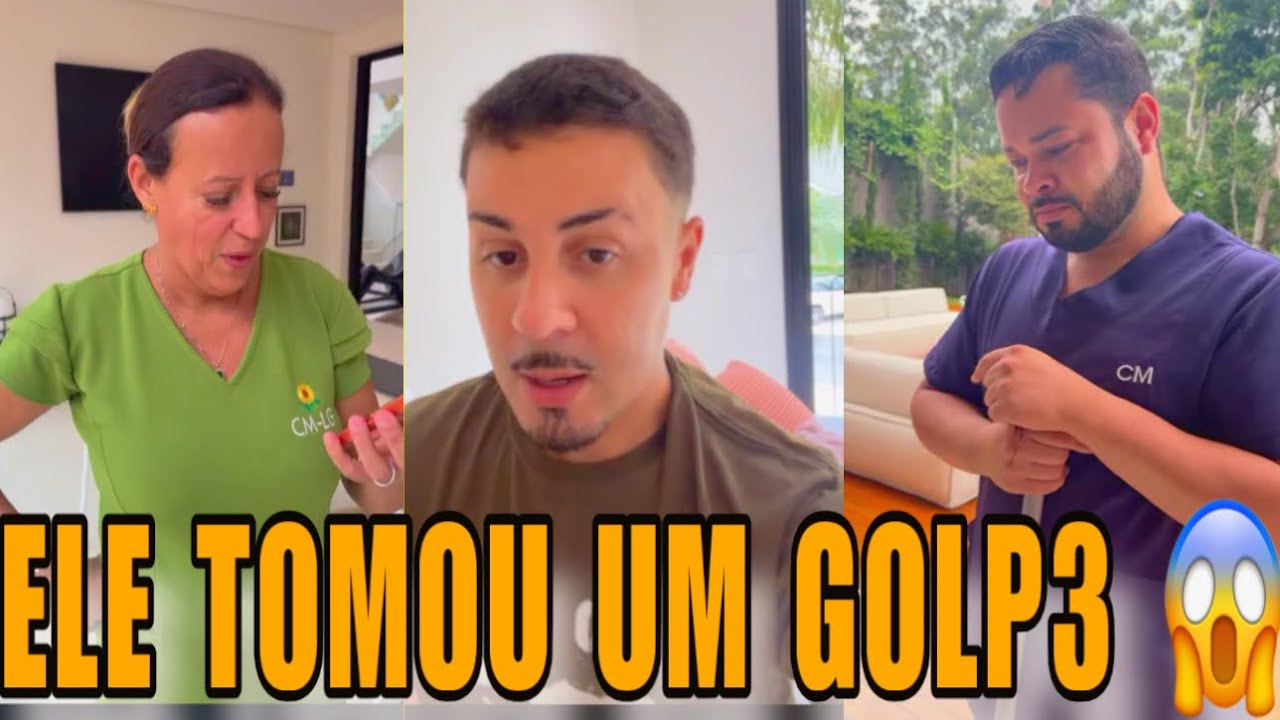 CARLINHOS MAIA VAI AJUDAR ELE QUE TOMOU UM G0ILP3 😱 CARLOS CHOROU😫😫