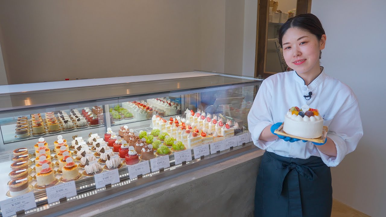 【圧倒】夢はケーキ職人！願いが叶ったケーキ屋さんの裏側！Japanese sweets