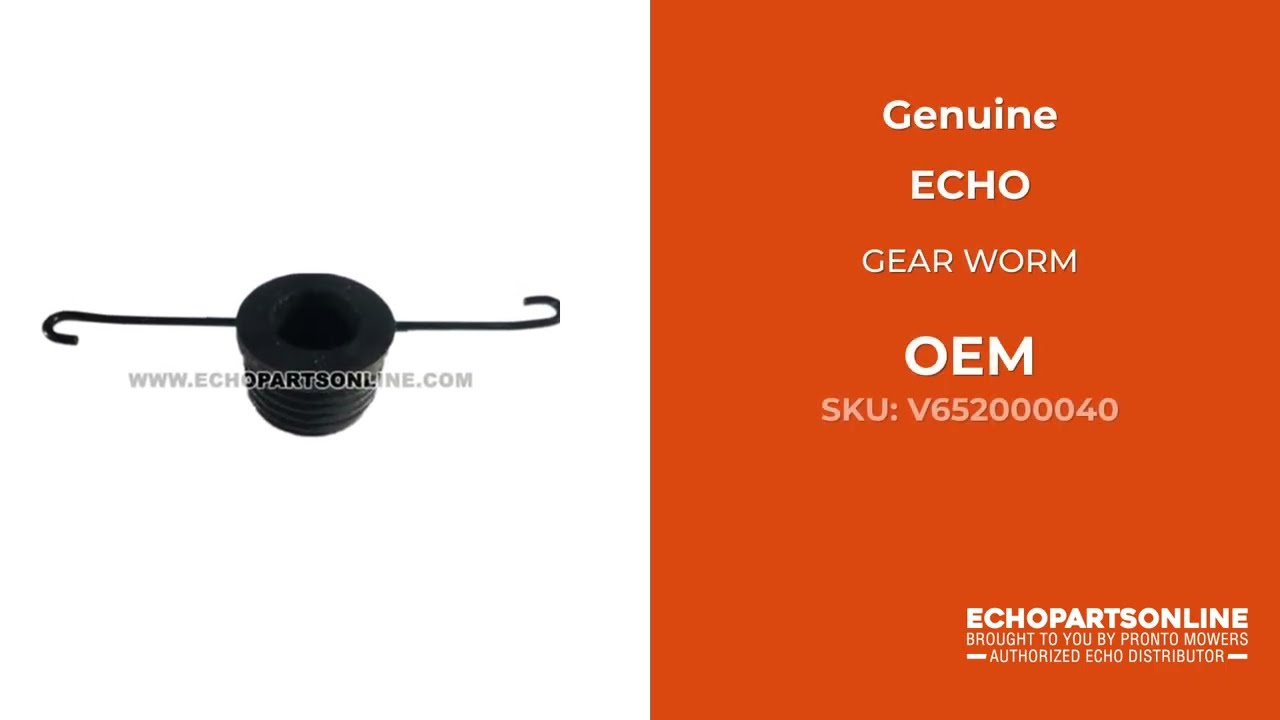 V652000040 - GEAR WORM - ECHO Genuine OEM Part