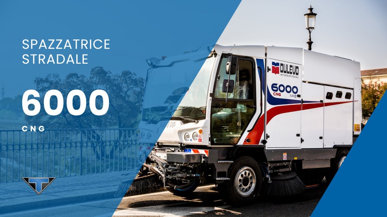 [COME FUNZIONA] SPAZZATRICE STRADALE MECCANICA-ASPIRANTE 6000 CNG