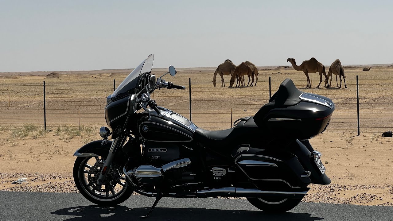 اول تجربة عربية لقيادة دراجة BMW R 18 Transcontinental #bmwmotorrad  #r18