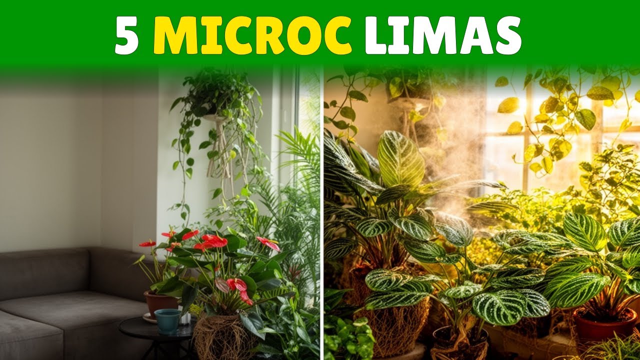 ¡5 Microclimas: Selva en Casa!