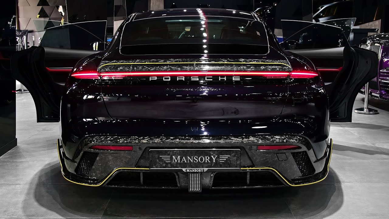 Porsche Taycan by MANSORY (2022) - Дикий электромобиль от MANSORY!