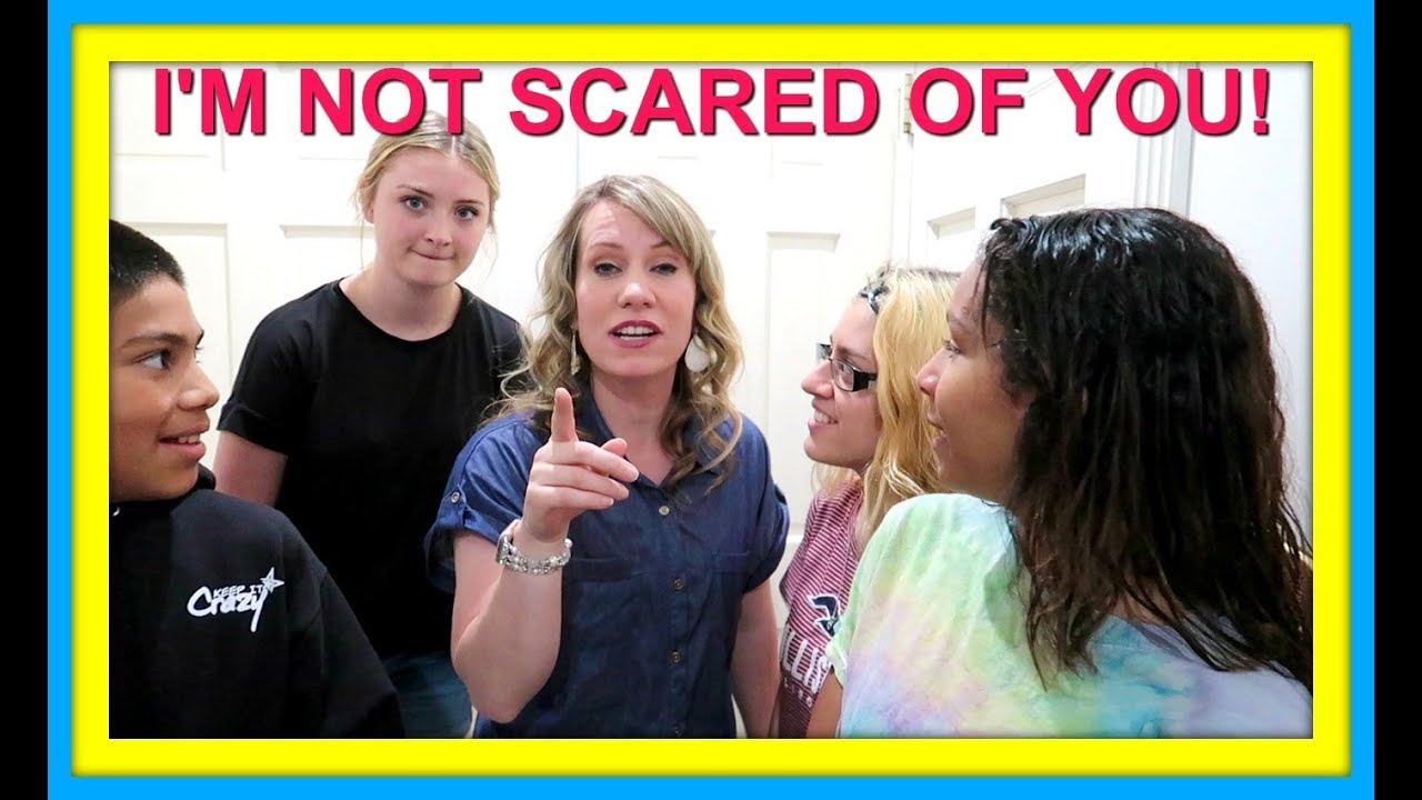 I'M NOT SCARED OF YOU! | SHE IS CRAZY! | BRING IT ON!