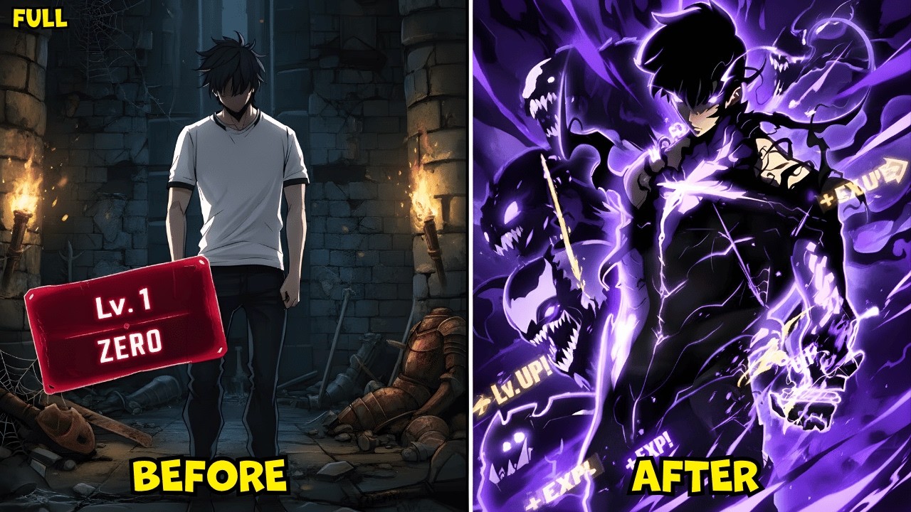 ISEKAI TRASH With ZERO Talent Gets A GOD-TIER AUTO-LEVEL CHEAT SYSTEM! Manhwa Recap