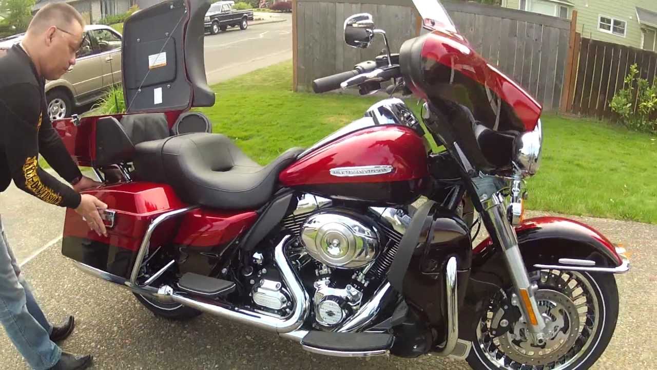 Harley Davidson Electro Glide Ultra Limited 2012 FLHTK  Обзор  тест драйв (rus)