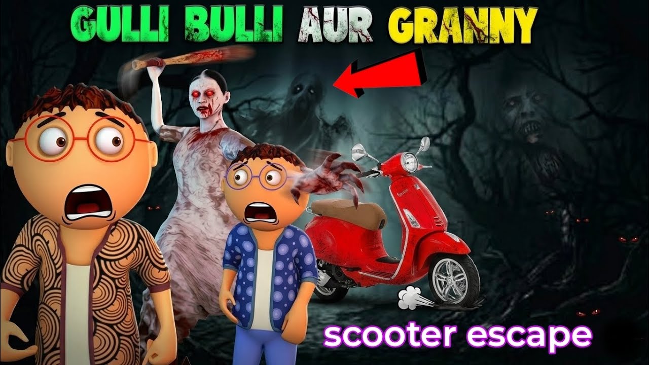 Gulli Bulli & Granny Scooter Escape 😱 | Skip Gulli Horror Story