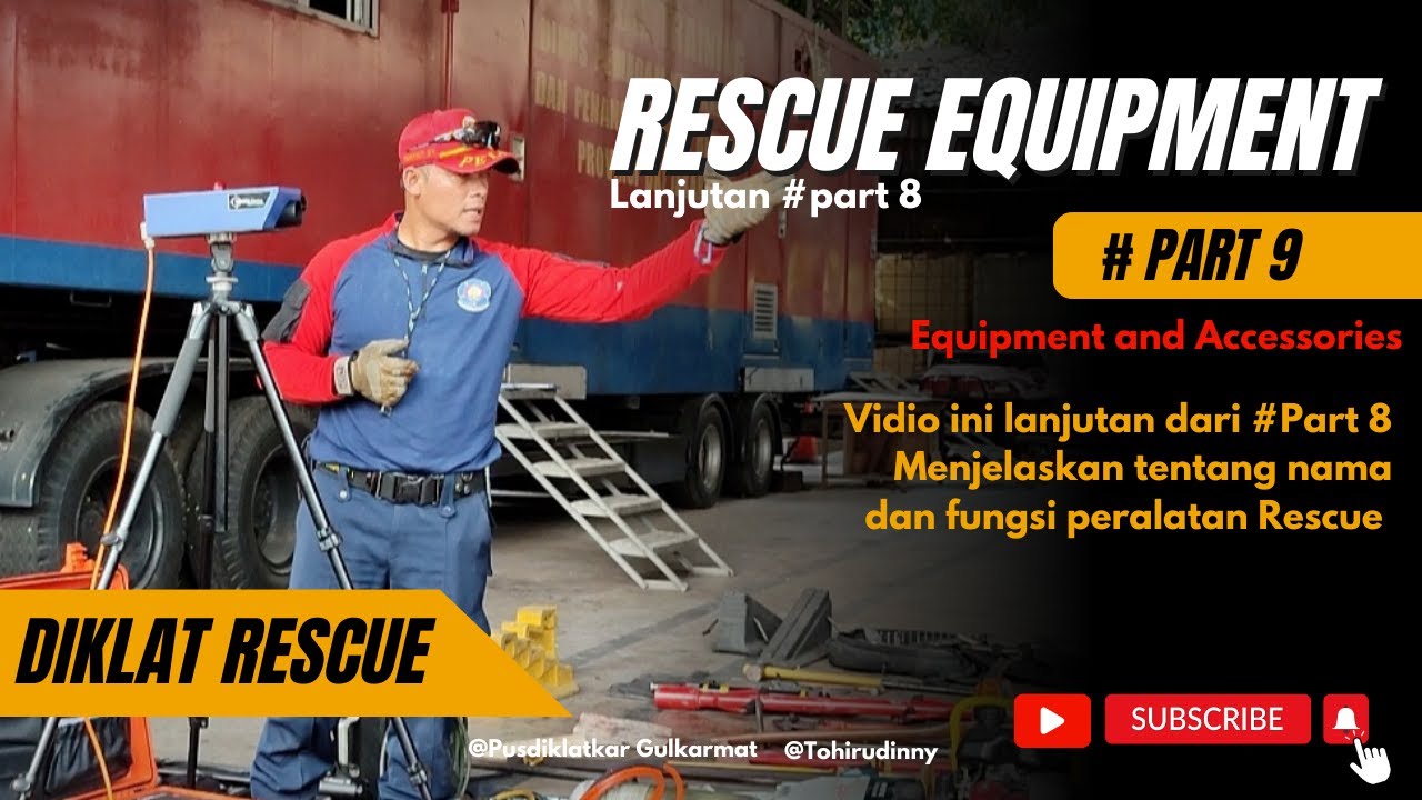 Rescue Equipment - Peralatan Rescue Lanjutan #part 8