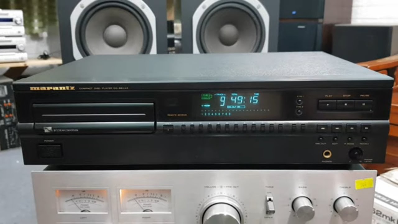 (Đã bán) Đẹp như mới - Marantz CD 52 mk ii - sản xuất châu Âu điện 220v - chất âm ngọt ngào