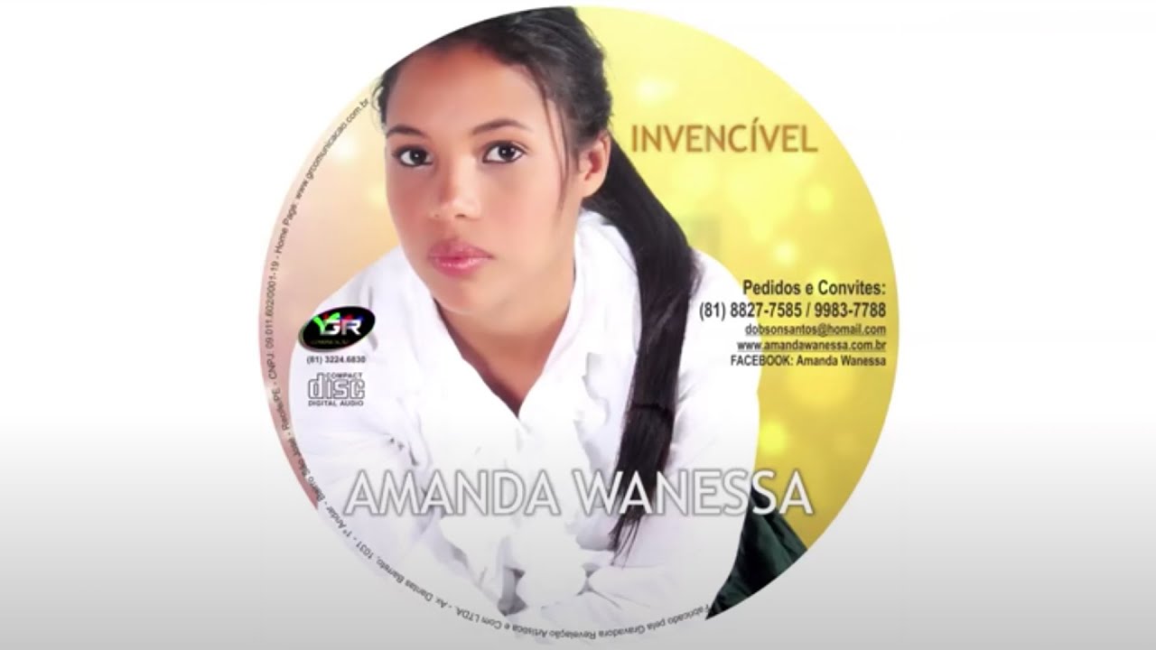 AMANDA WANESSA - CD Invencível - Álbum Completo