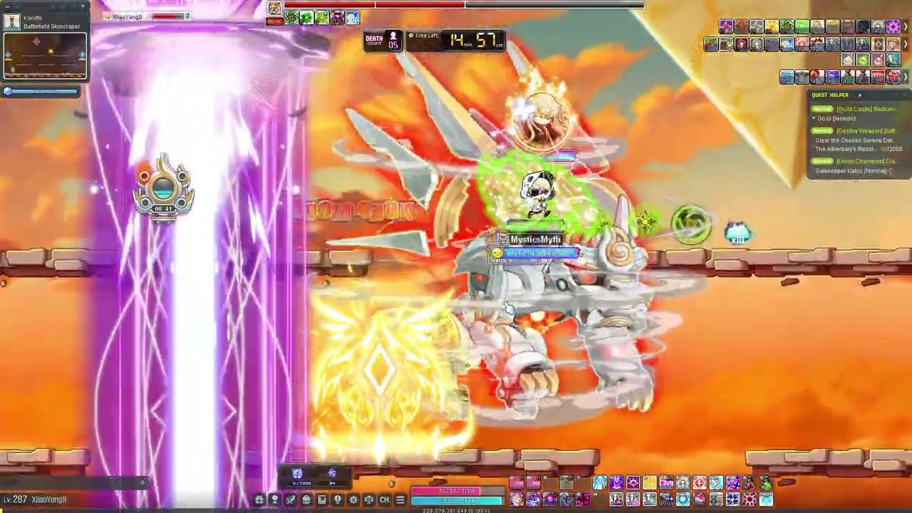 MapleSea - Night Lord - (Normal) GateKeeper Kalos Solo