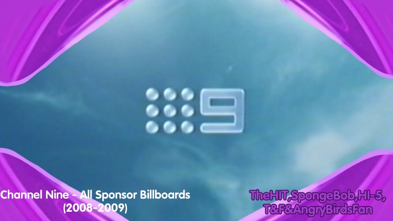 Nine Network Australia | All Sponsor Billboards Compilation | (2008-2009)