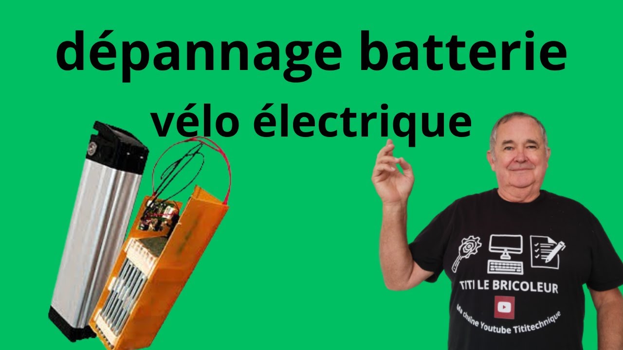 Dépannage de batterie de vélo électrique