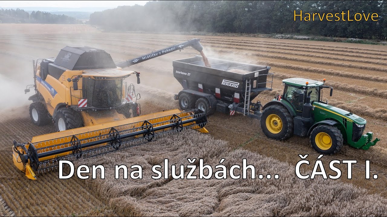 Den na sklizňových službách, část I. - SkliznoveSluzby.cz & Harvest Brothers