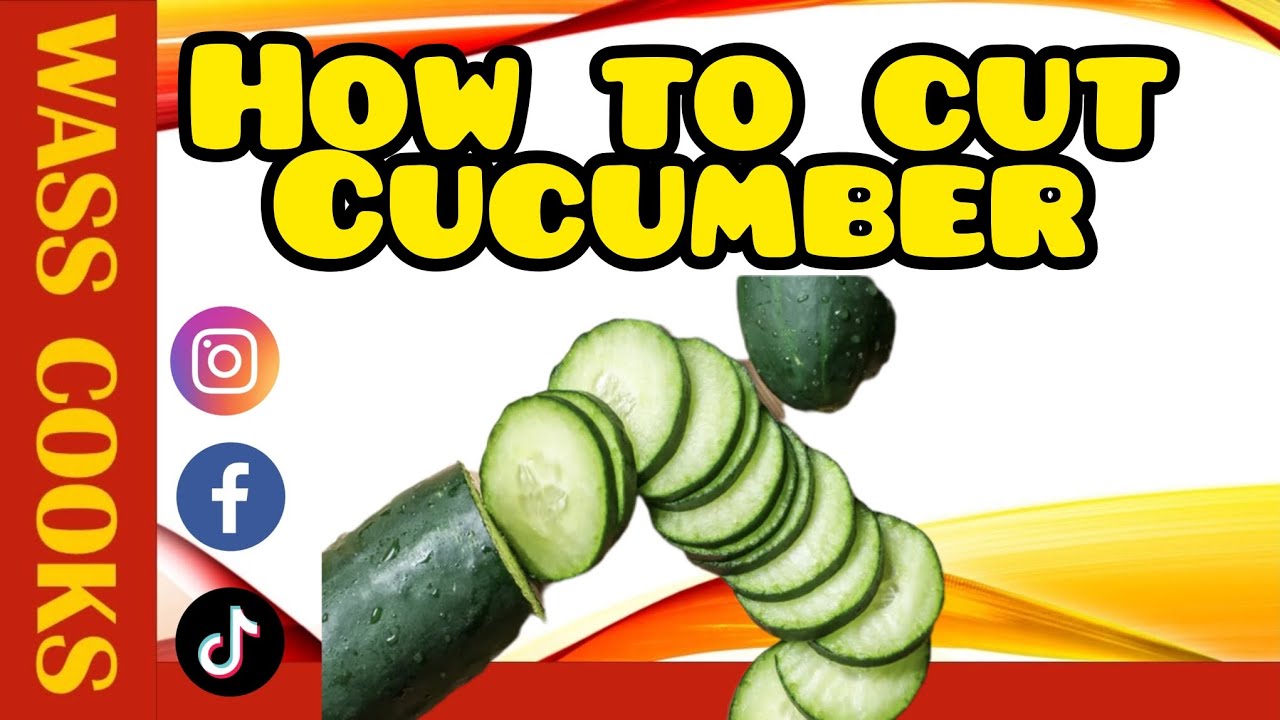 How to slice a cucumber  , #hack #how #salad #cooking