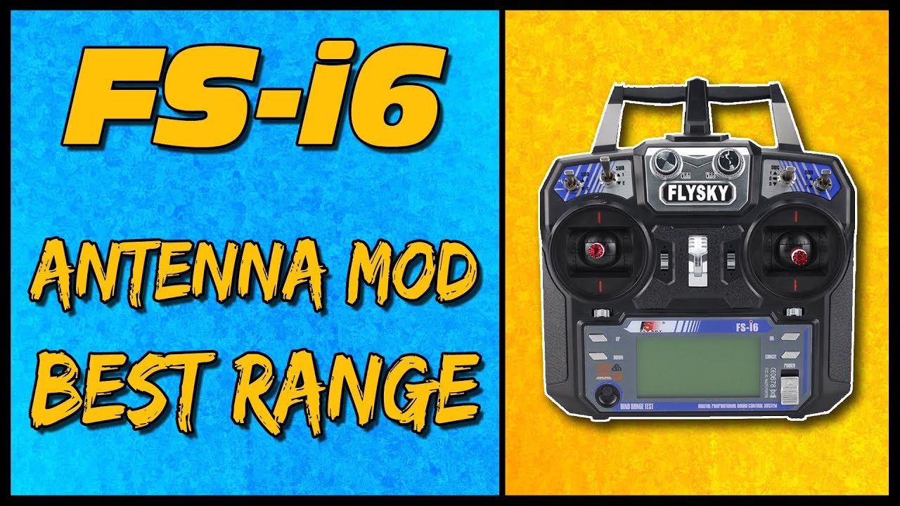 FlySky FS-i6 - Antenna Mod Best Range