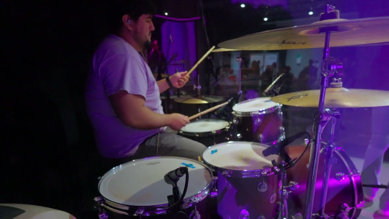 Danzar Contigo – Sara Galindo | Worship Drum Cam 🥁