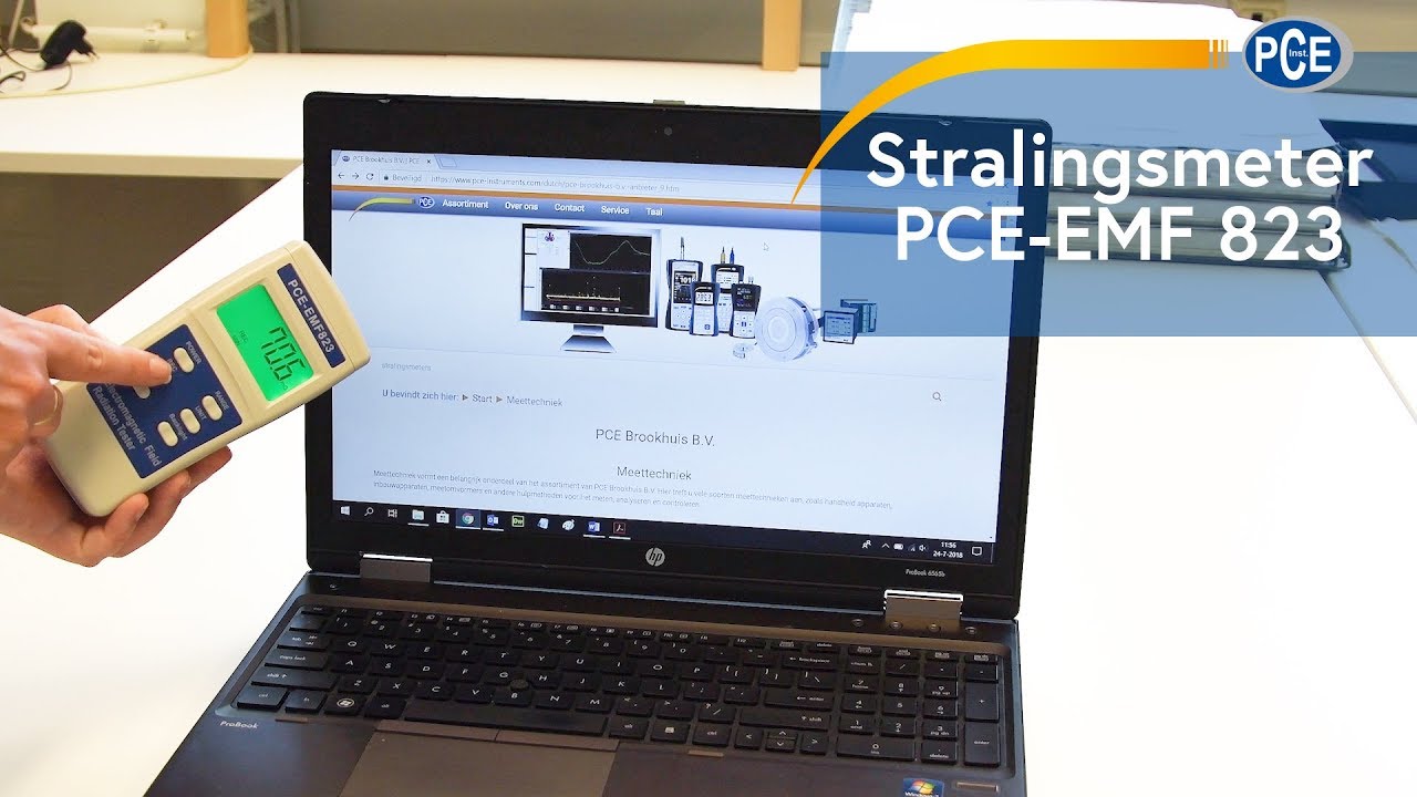 Stralingsmeter PCE-EMF 823 | PCE Brookhuis