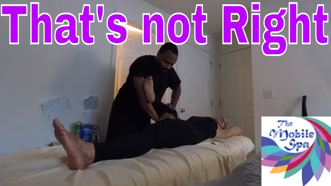 How I stretch-out my clients on the massage table, using Pin & Stretch,  Passive ROM stretching Pt 1
