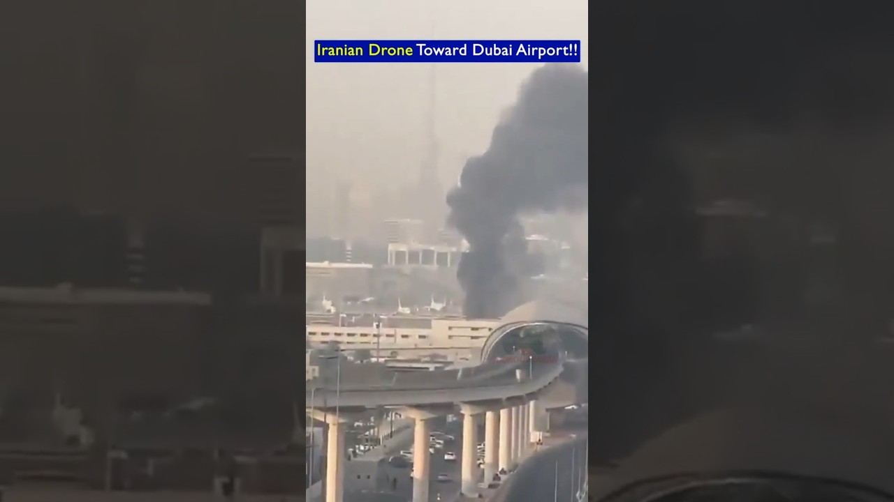 Iranian Drone Slips Through and Hits Dubai Airport!!