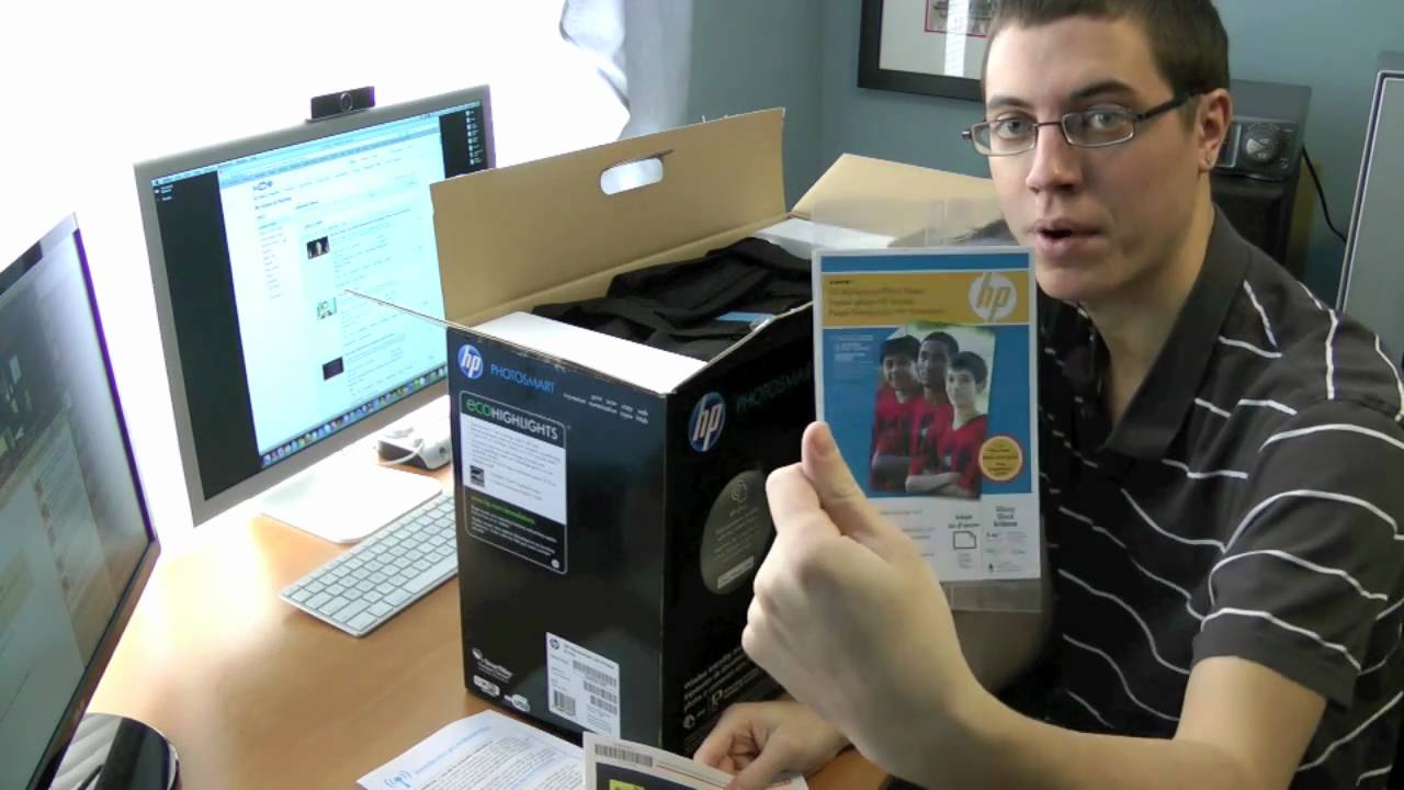 Unboxing: HP Photosmart D110a Wireless e-All-in-One Printer