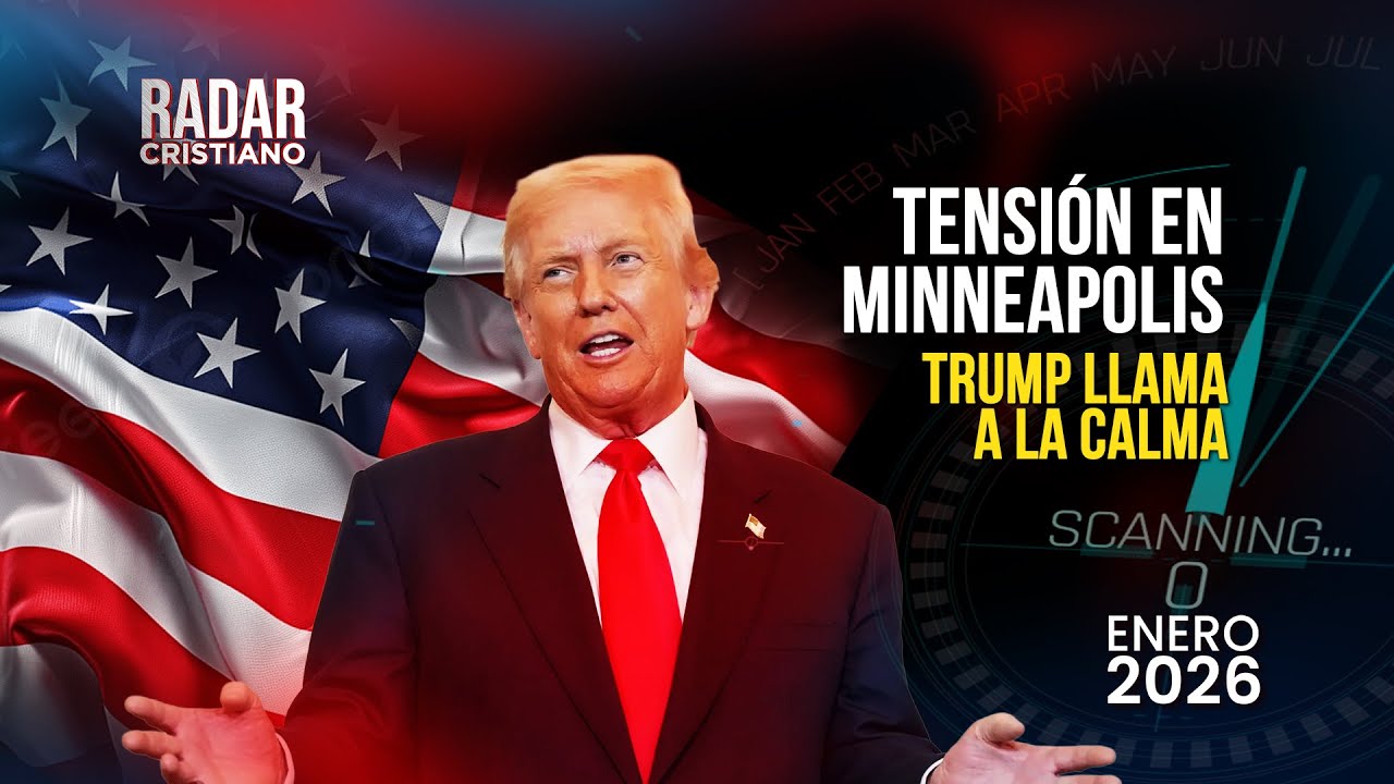 TRUMP LLAMA A LA CALMA TRAS TIROTEO EN MINNEAPOLIS | TENSIONES POR OPERATIVOS MIGRATORIOS.