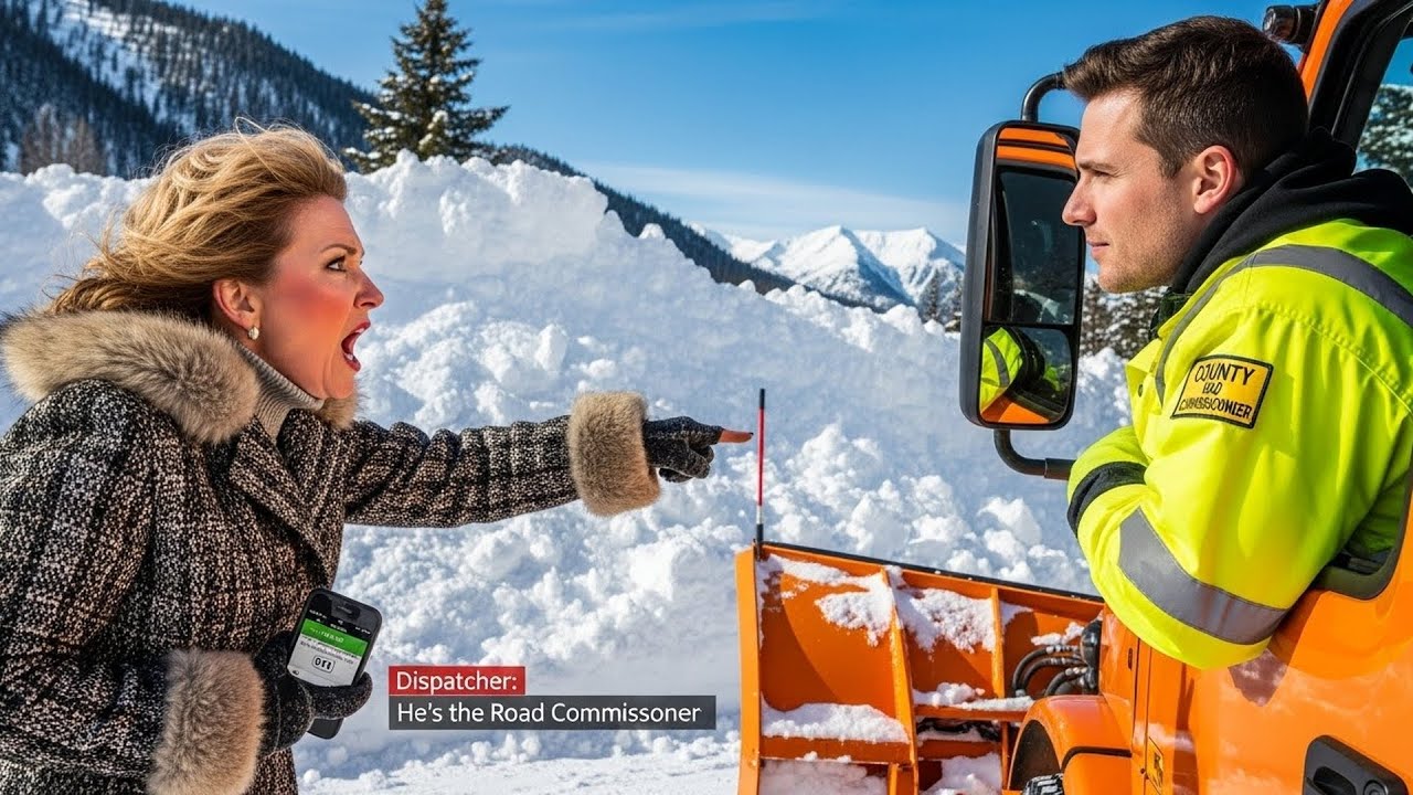 HOA Called 911 Over My Snowplow Blocking Their View, Dispatcher Told Them I'm The Road Commissioner