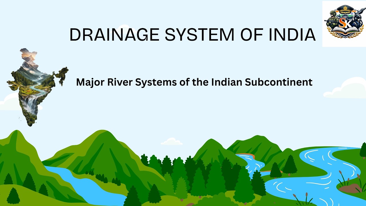 DRAINAGE SYSTEM OF INDIA