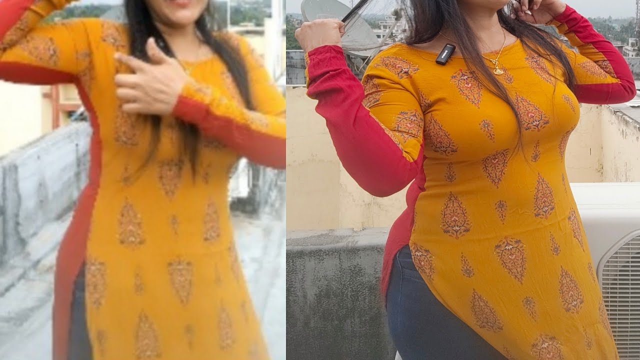 perfect Fiting Rayon fabric se kurti cutting stitching very Easy