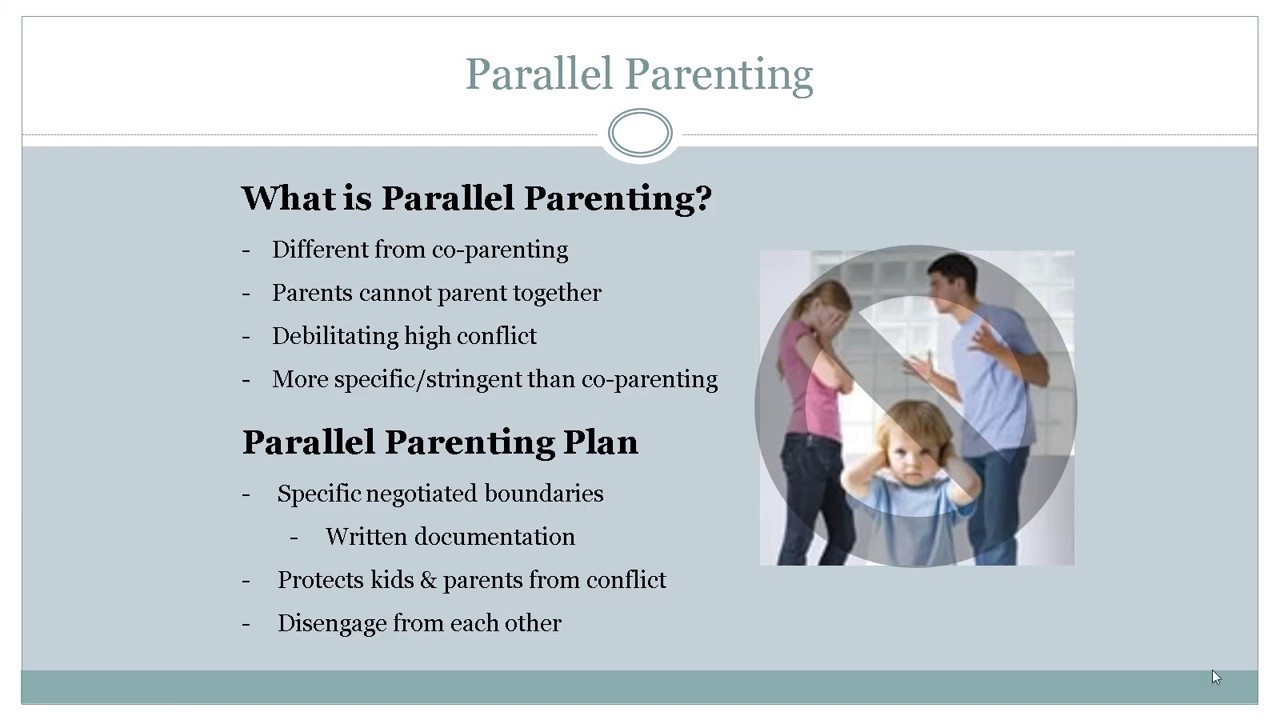 Section 7: Consider a Parallel Parenting Plan