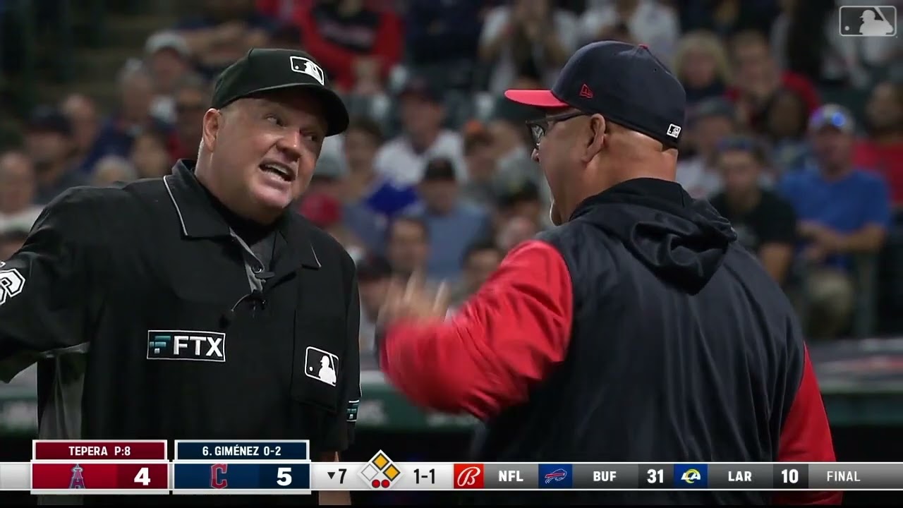 MLB 2022 September Ejections
