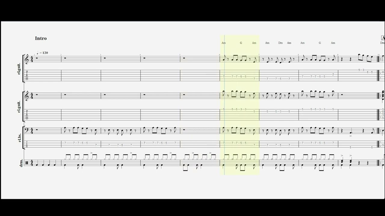 さよならを教えて／Comment te dire adieu：Guitar ( バンド 楽譜 )