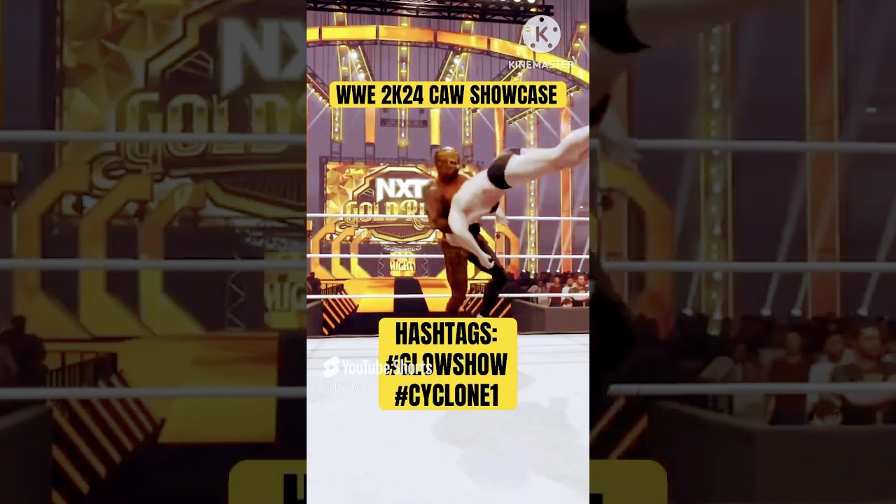 WWE 2K24 ORIGINAL CAW SHOWCASE 2 #shorts #gaming #wwe #2k #wwe2k24